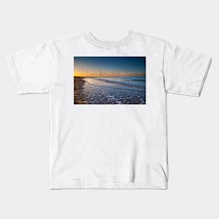 Seagulls at Dusk Kids T-Shirt